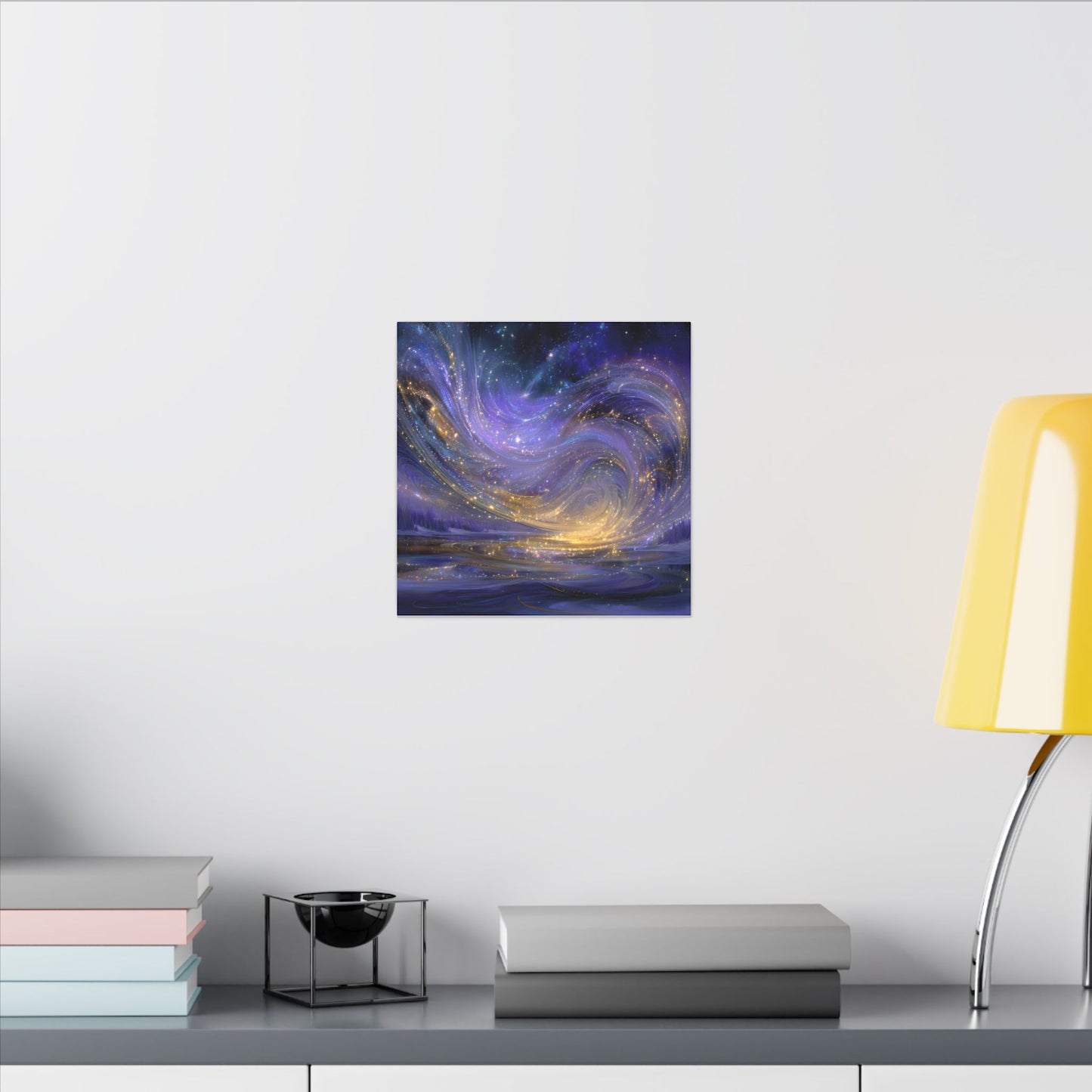 The Weaving Sky — Square Canvas