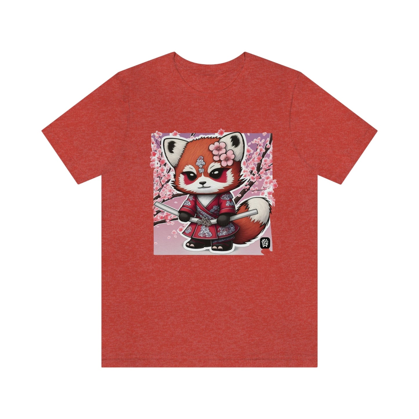 Cherry Blossom Warrior - Unisex Short Sleeve Tee - JDG Visual Arts