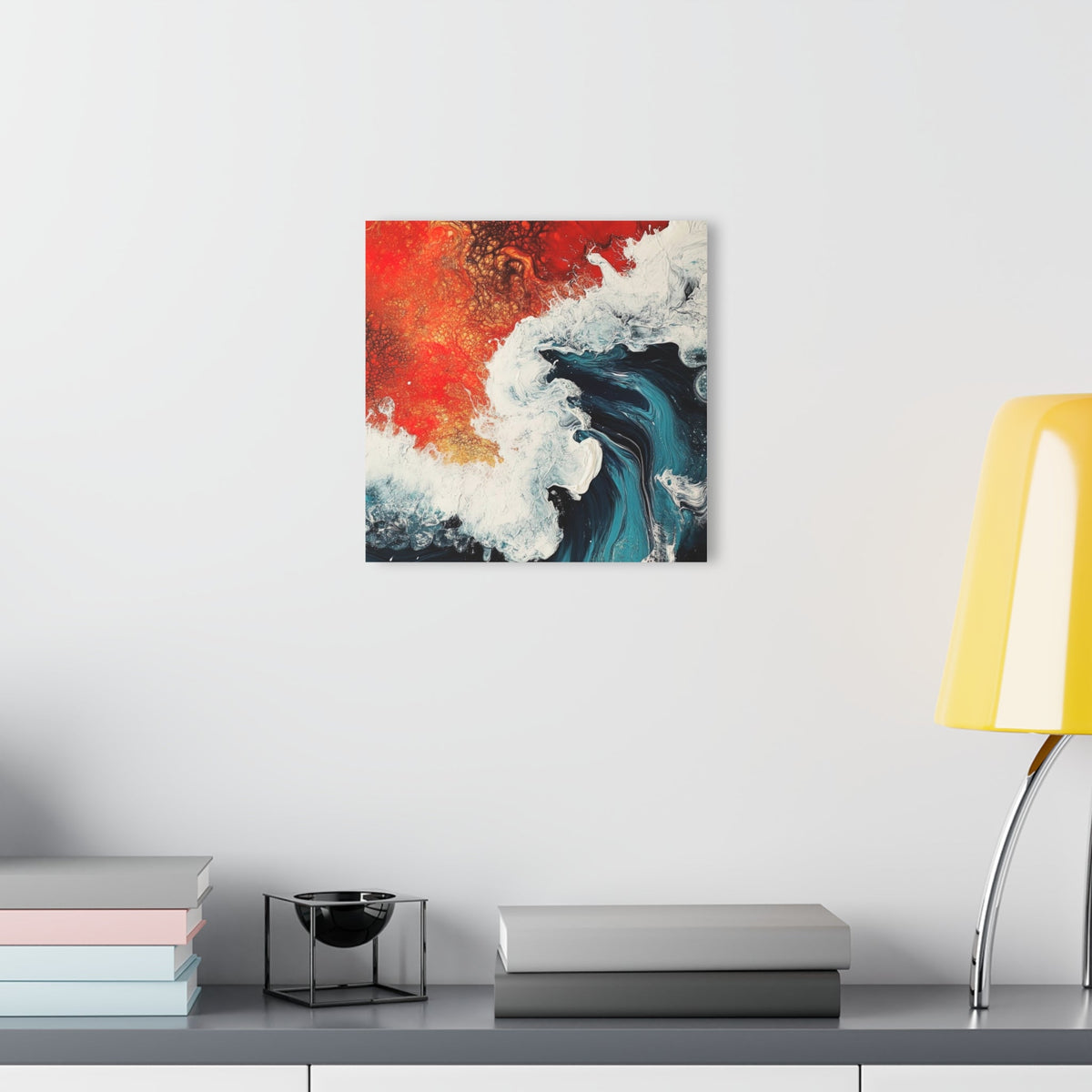 Ember Tide Acrylic Print - JG Visual Arts