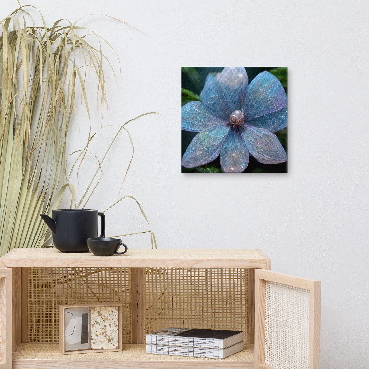 Forest Fairy Periwinkle Flower - Canvas - JDG Visual Arts