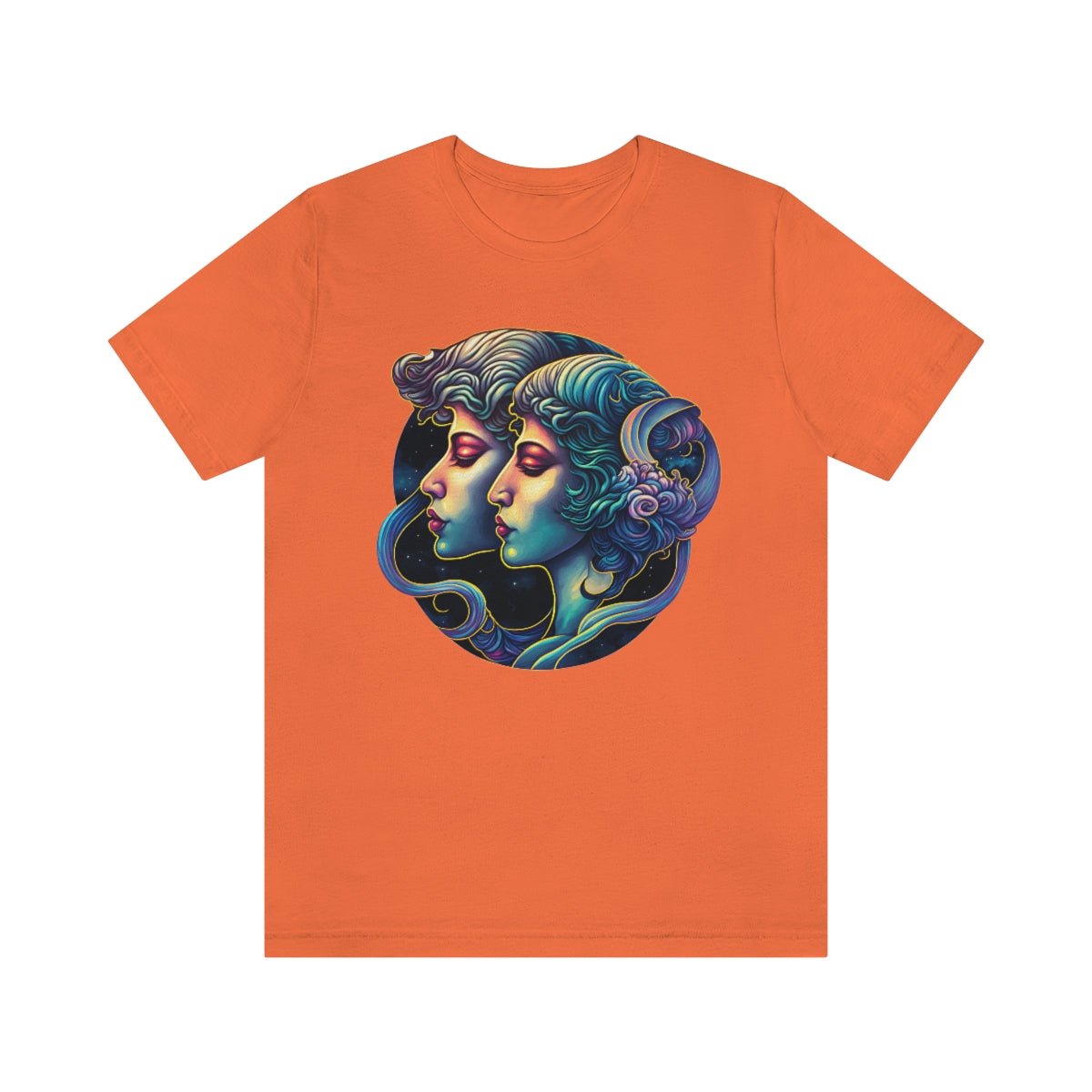 Gemini - Unisex Short Sleeve Tee - JDG Visual Arts
