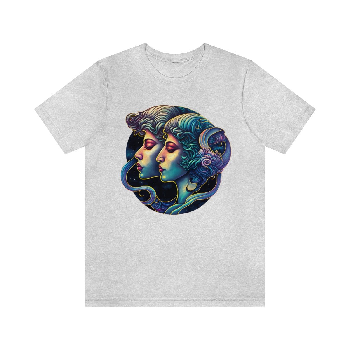 Gemini - Unisex Short Sleeve Tee - JDG Visual Arts