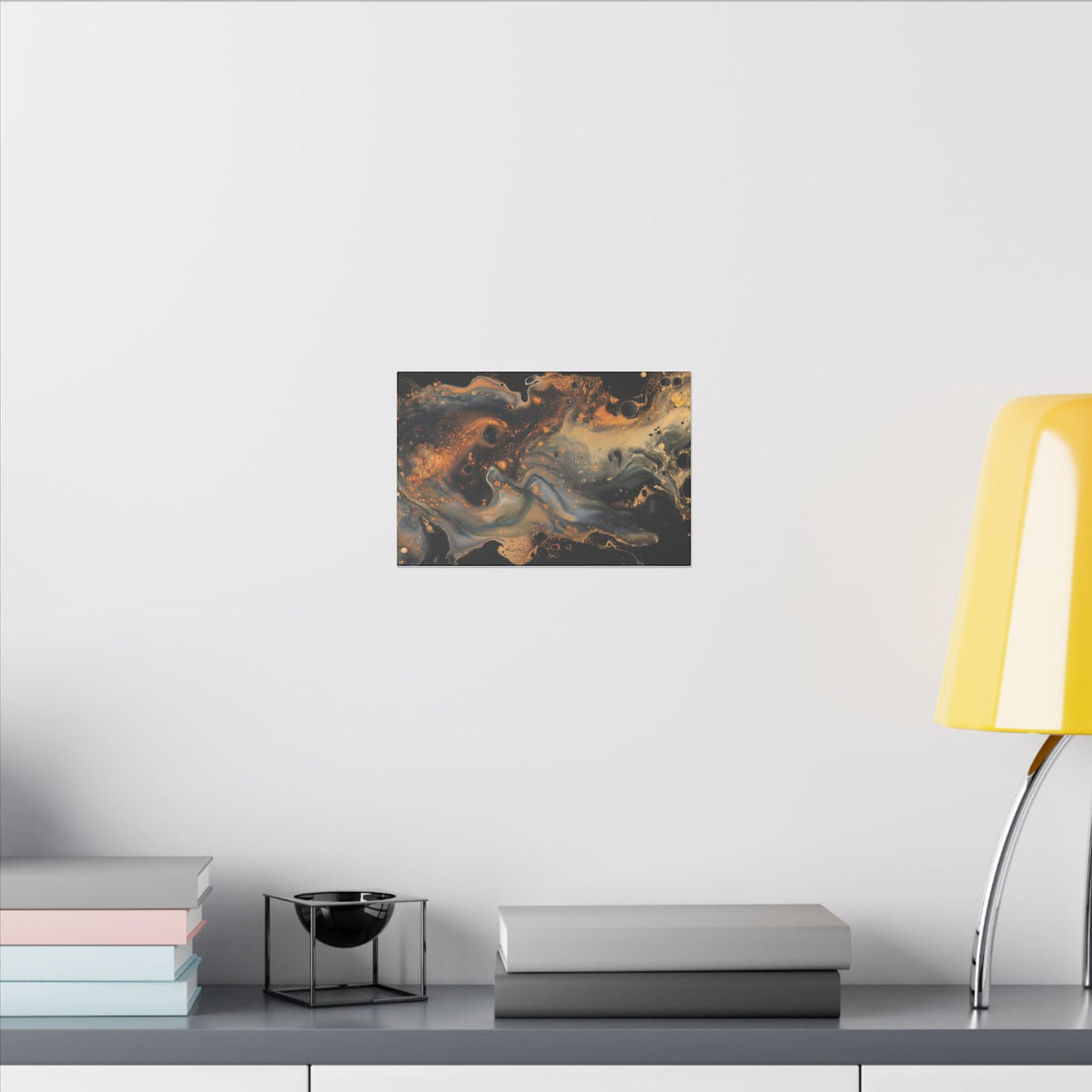 Gilded Fault Canvas - JG Visual Arts