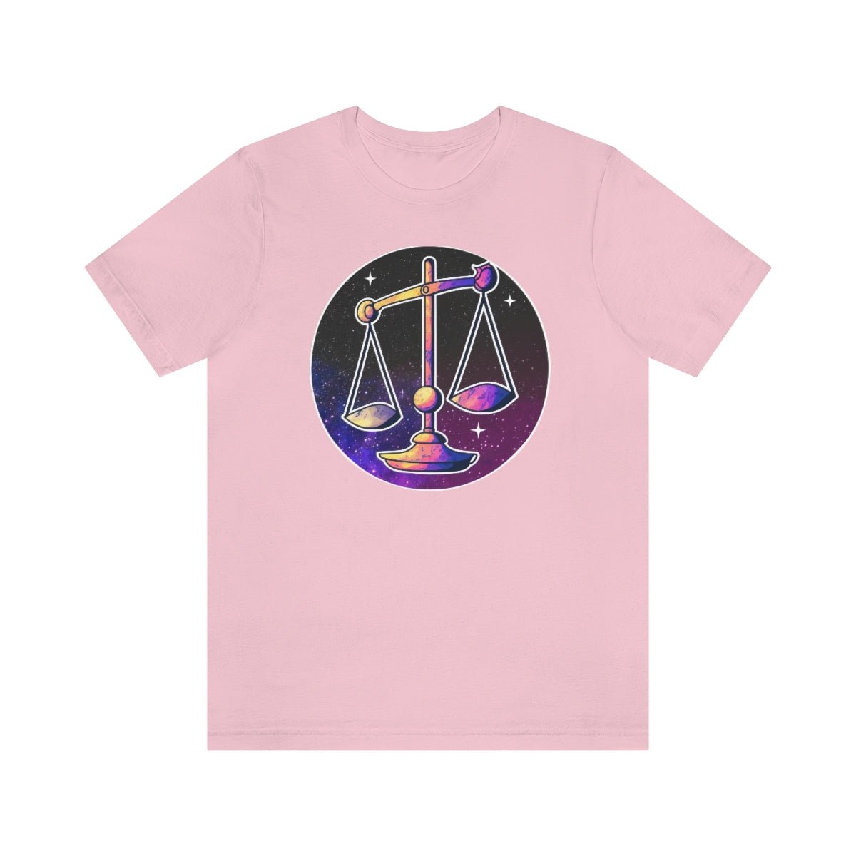 Libra Scales - Short Sleeve Tee - JDG Visual Arts