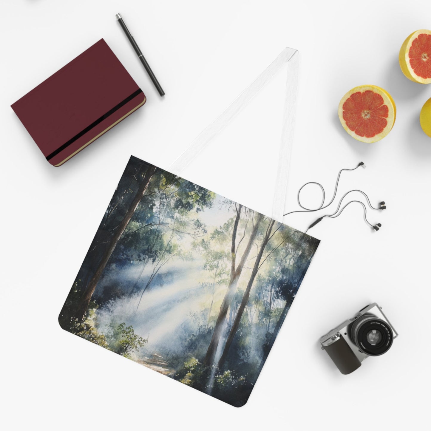 Lightfall — Sunbeam Forest Tote - JG Visual Arts