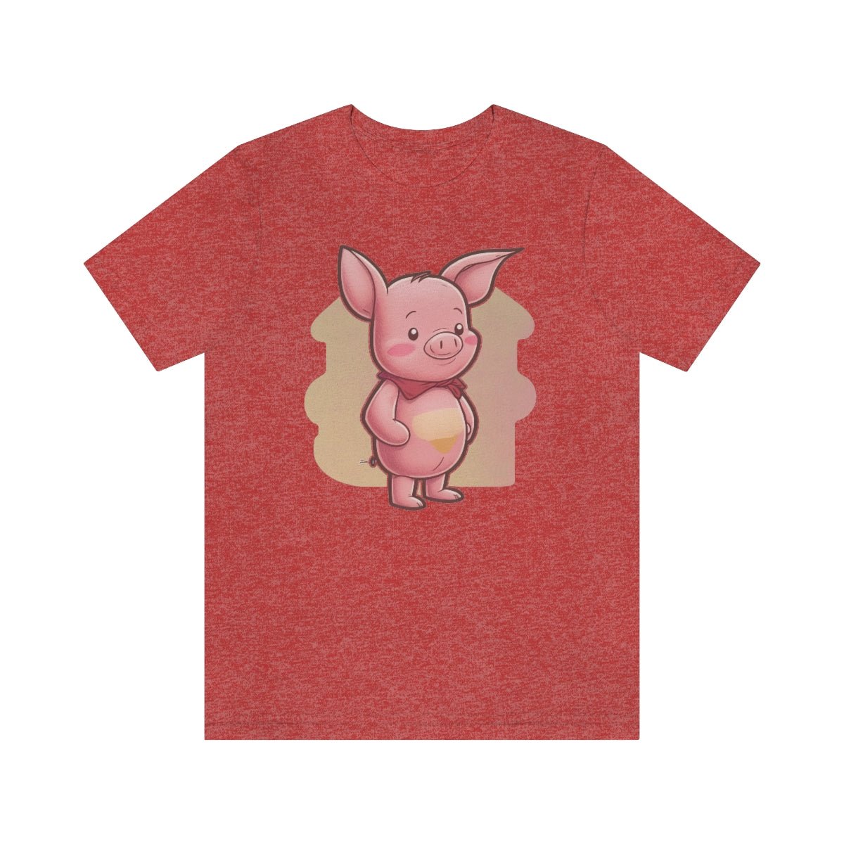 Piglet - Unisex Short Sleeve Tee - JDG Visual Arts