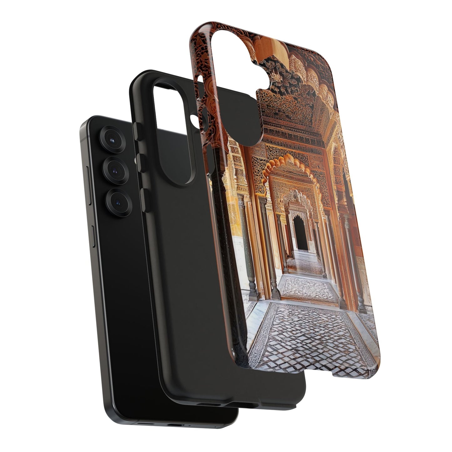 The Carved Way — Wooden Arches Phone Case - JG Visual Arts