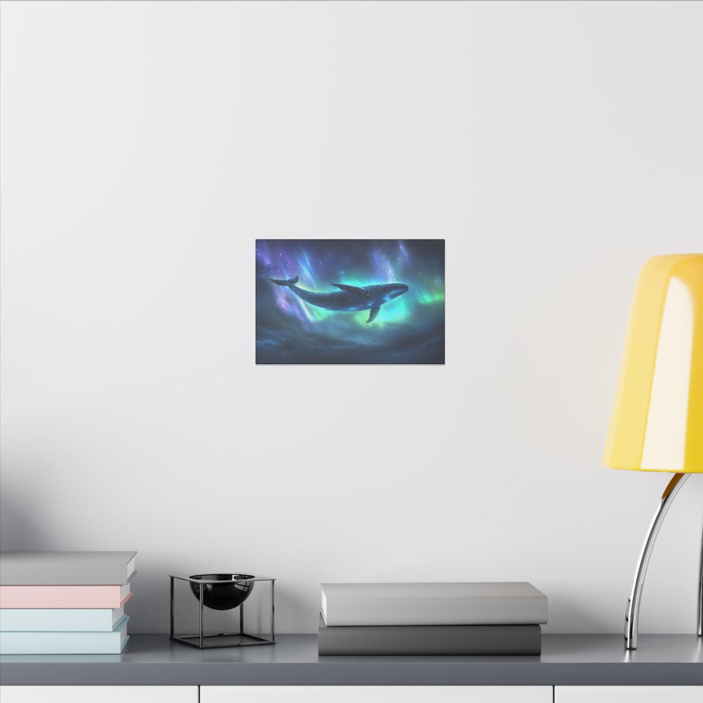 The Star Whale — Cosmic Migration Canvas - JG Visual Arts