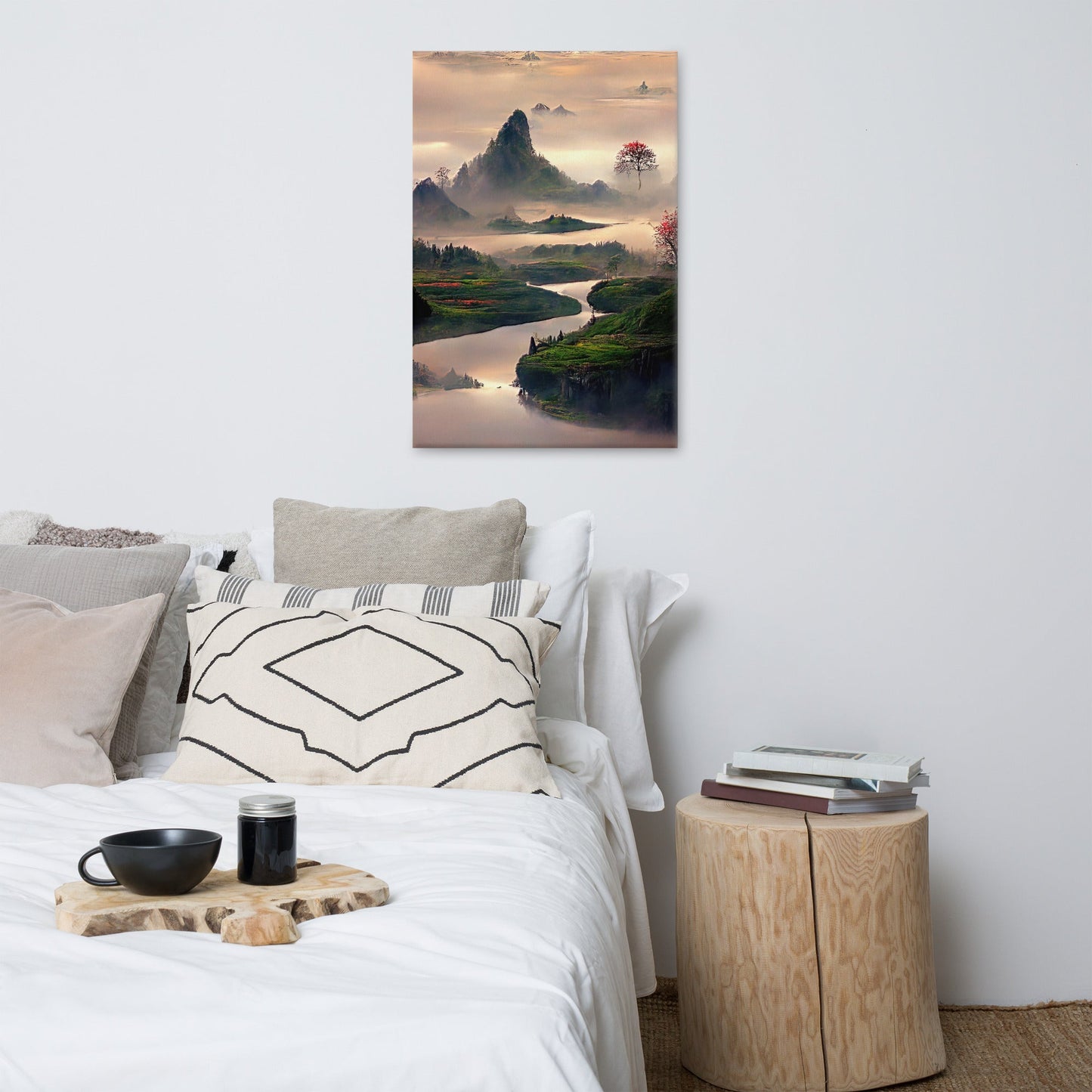 World of Peaceful Tranquility - Canvas - JDG Visual Arts