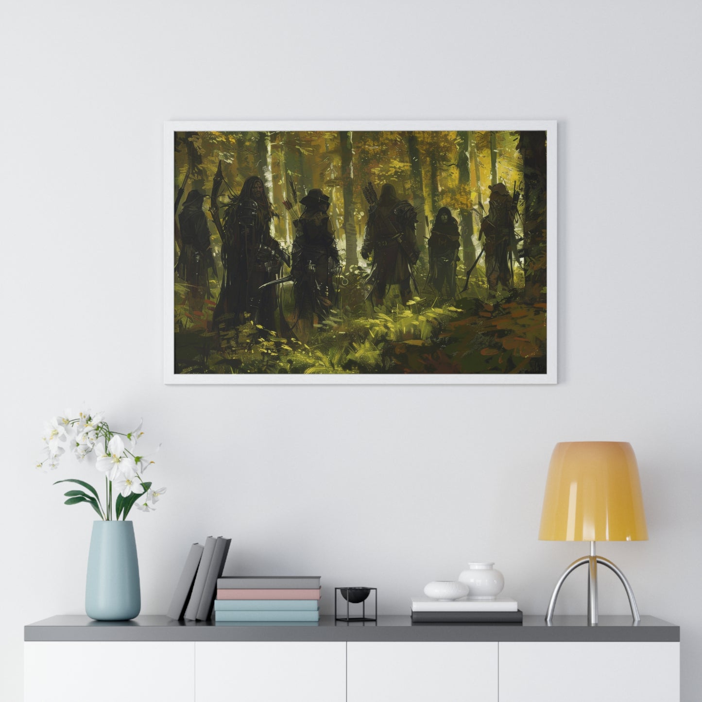 The Autumn Order — Hooded Figures (Framed)