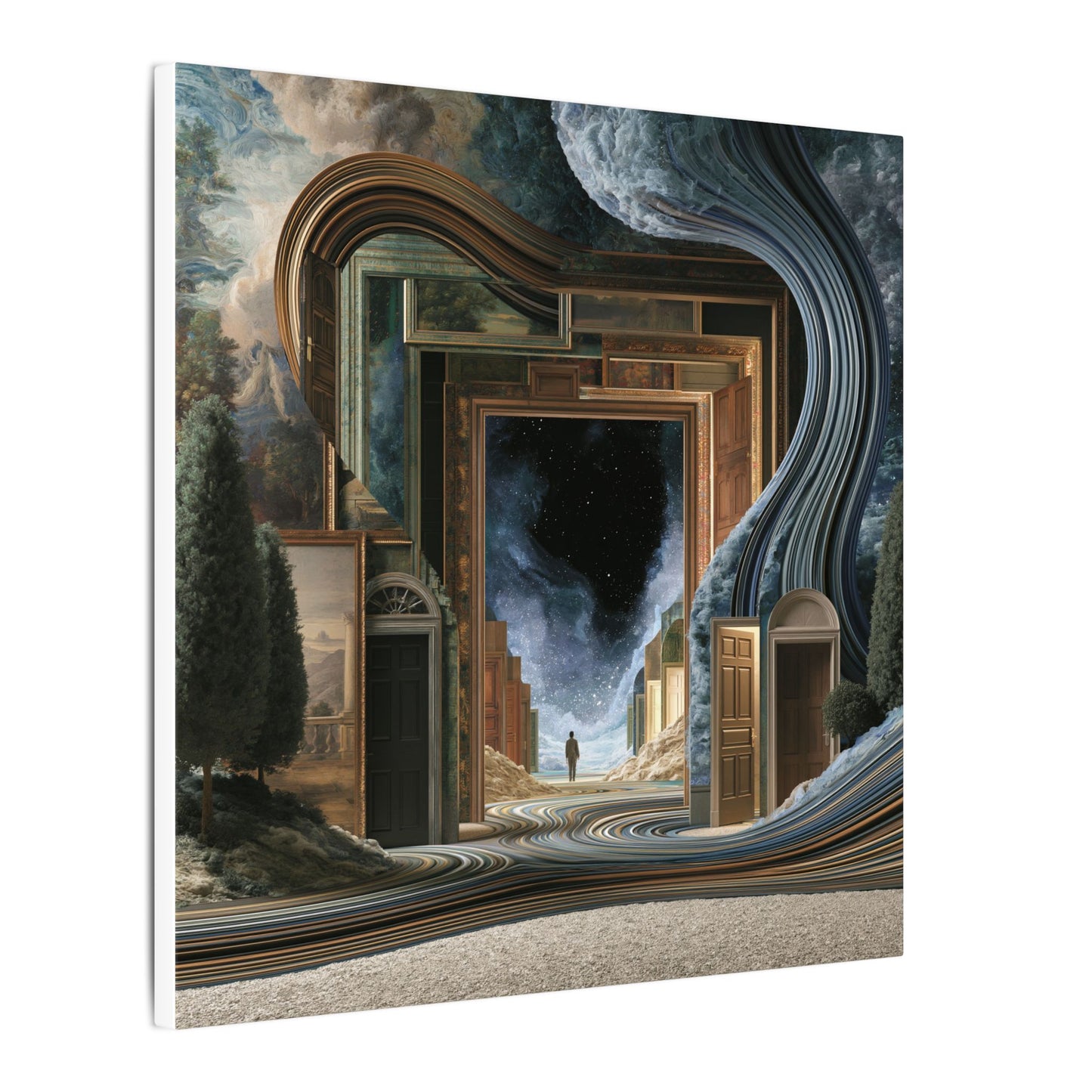 Doors of Perception — Square Canvas