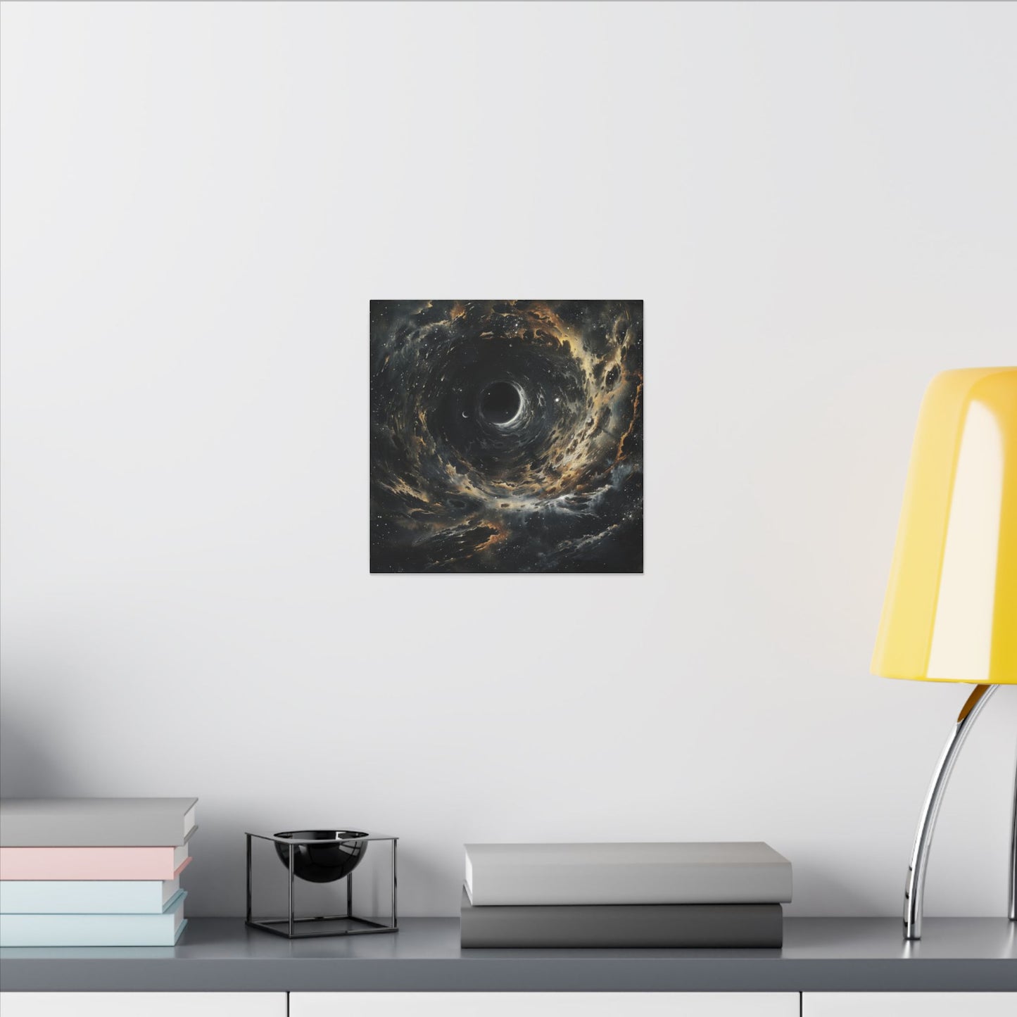 Event Horizon II — Square Canvas