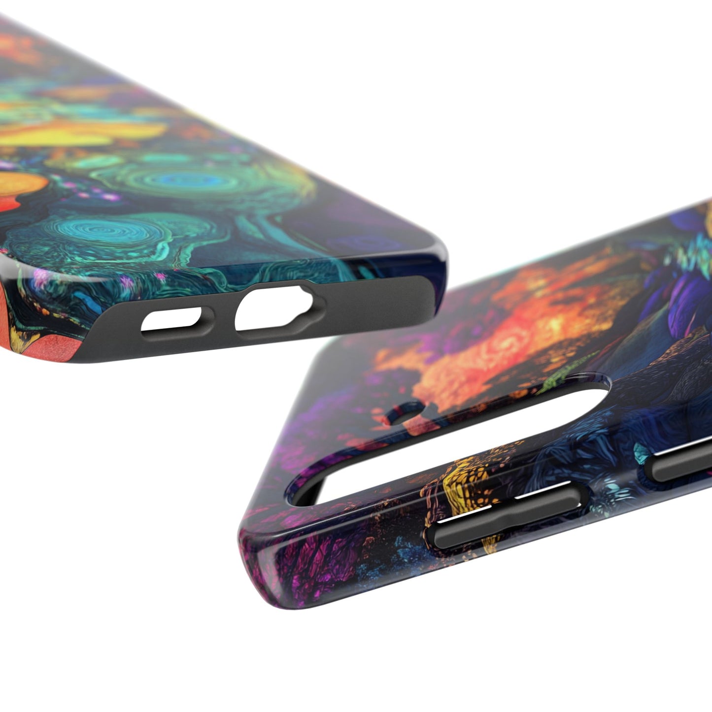 Dreamscape River — Psychedelic Canyon Phone Case