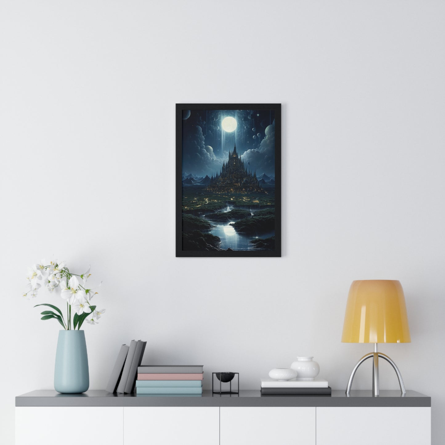 The Sleepless Citadel — Framed Print