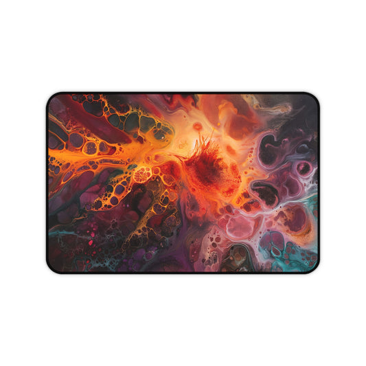 Fiery Nebula Desk Mat