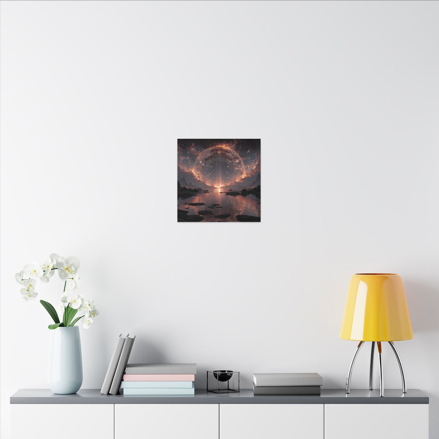 The Filigree Gate — Square Canvas