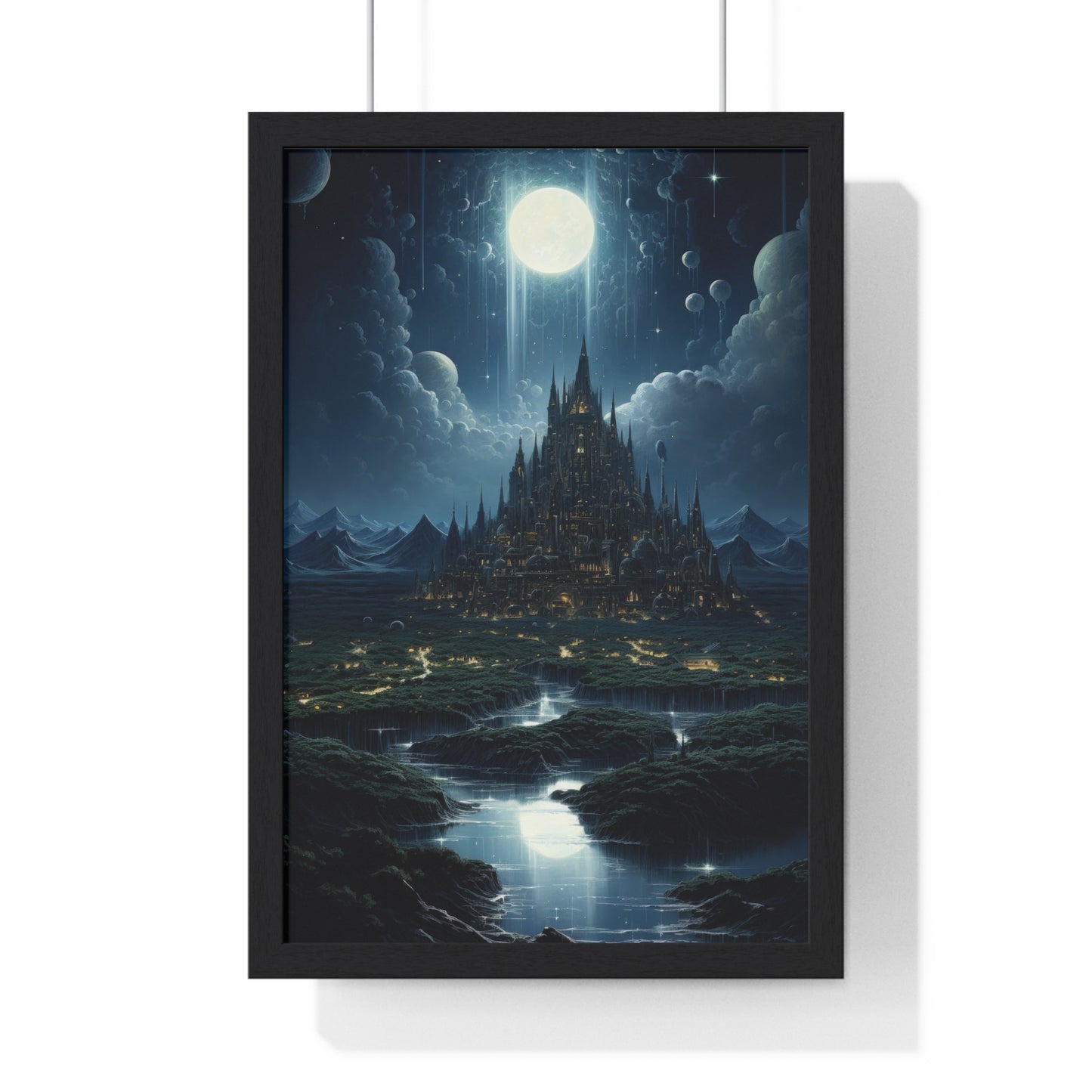 The Sleepless Citadel — Framed Print