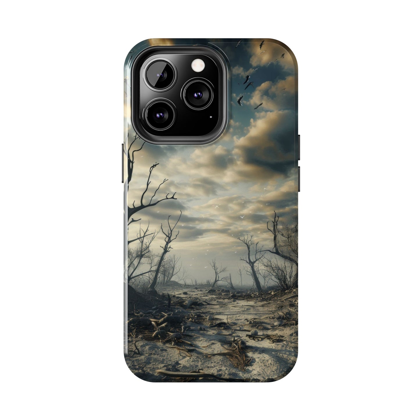 The Last Tree — Desolate Landscape Phone Case