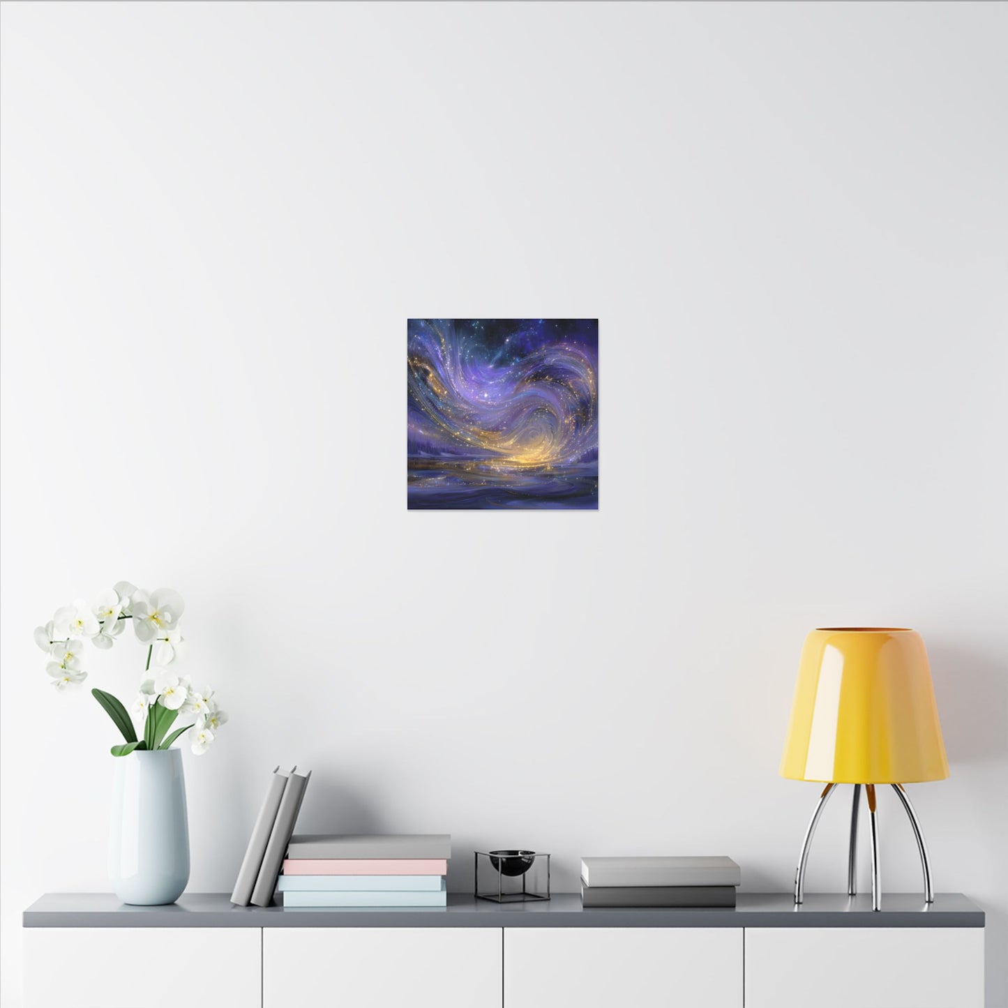 The Weaving Sky — Square Canvas