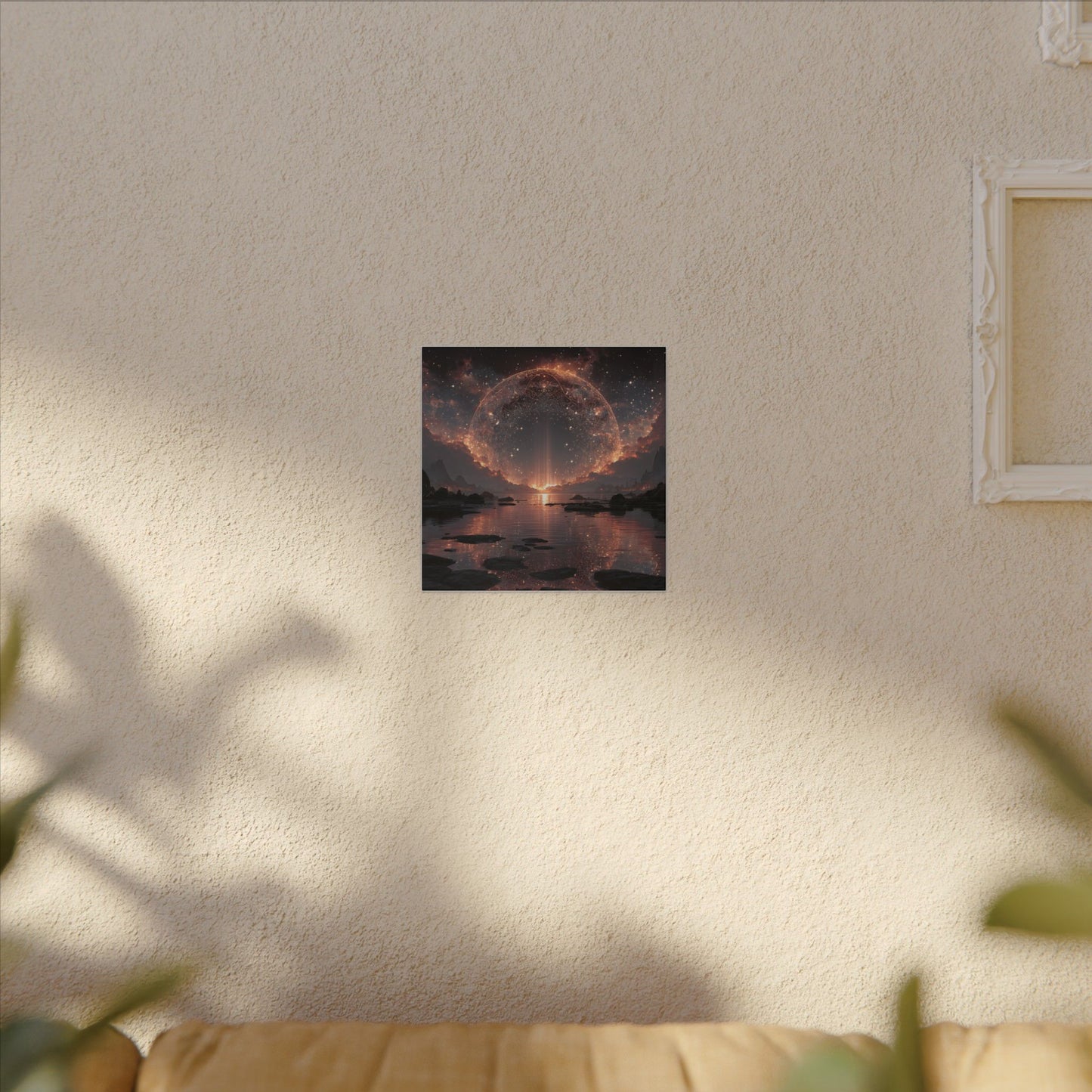The Filigree Gate — Square Canvas