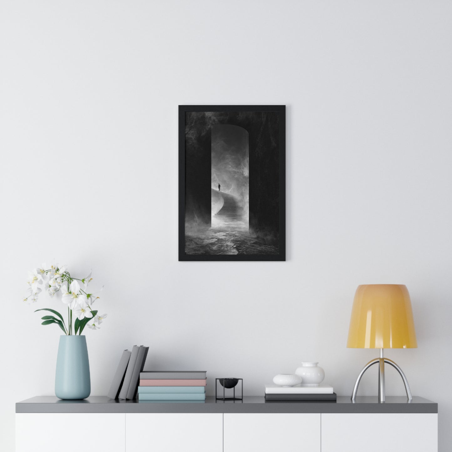 The Ascent — Framed Print
