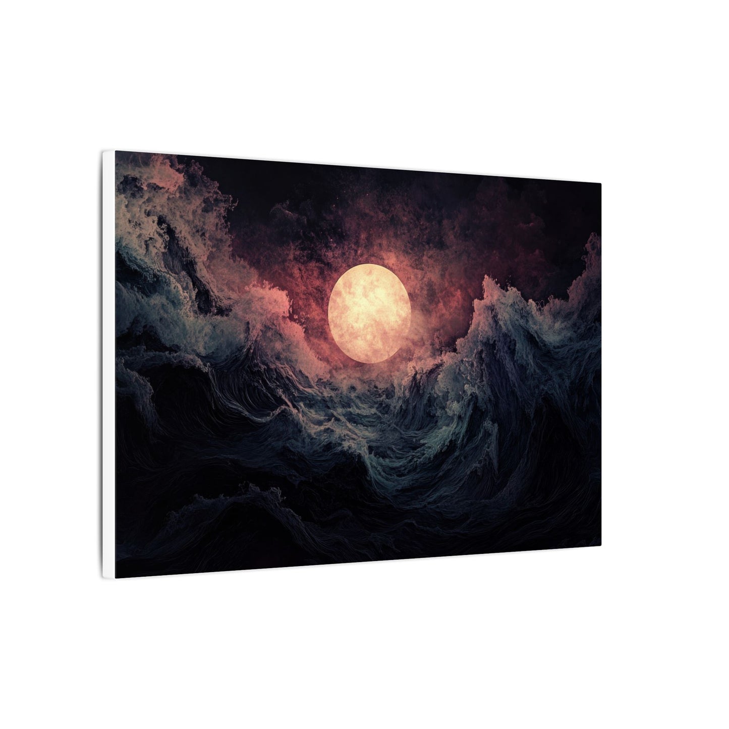 Moonrise Over the Black Sea — Canvas