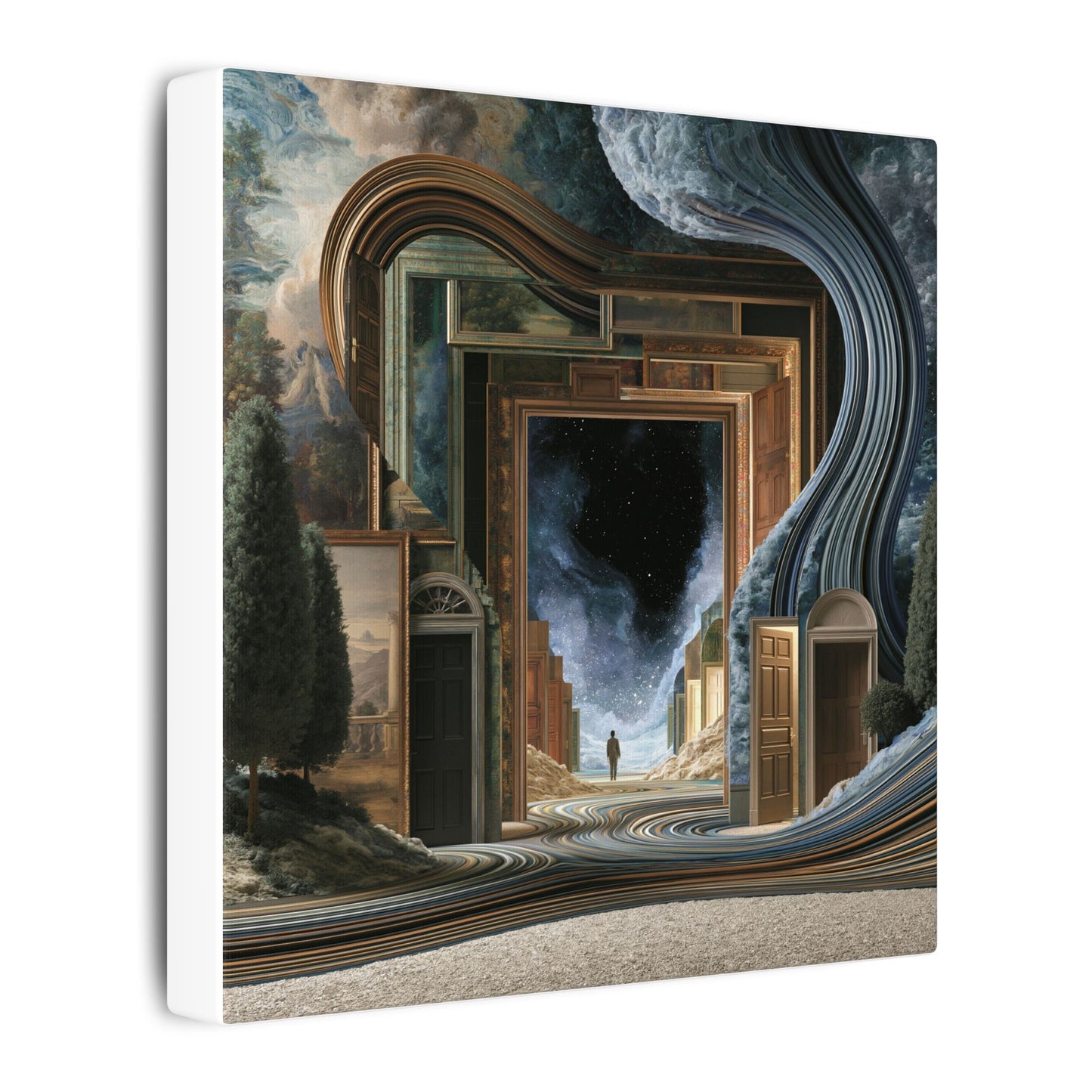Doors of Perception — Square Canvas