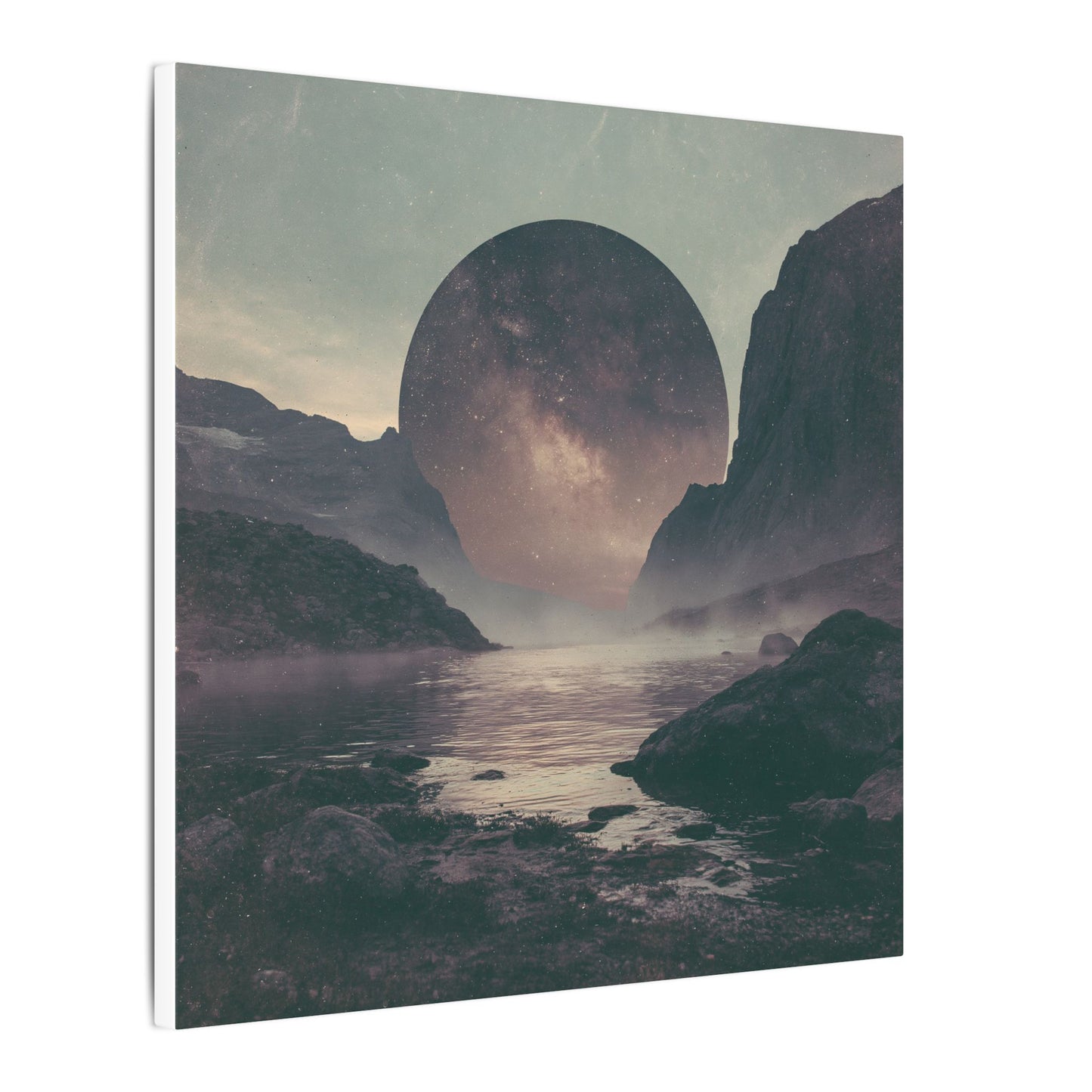 Missive (Moonrise) — Square Canvas