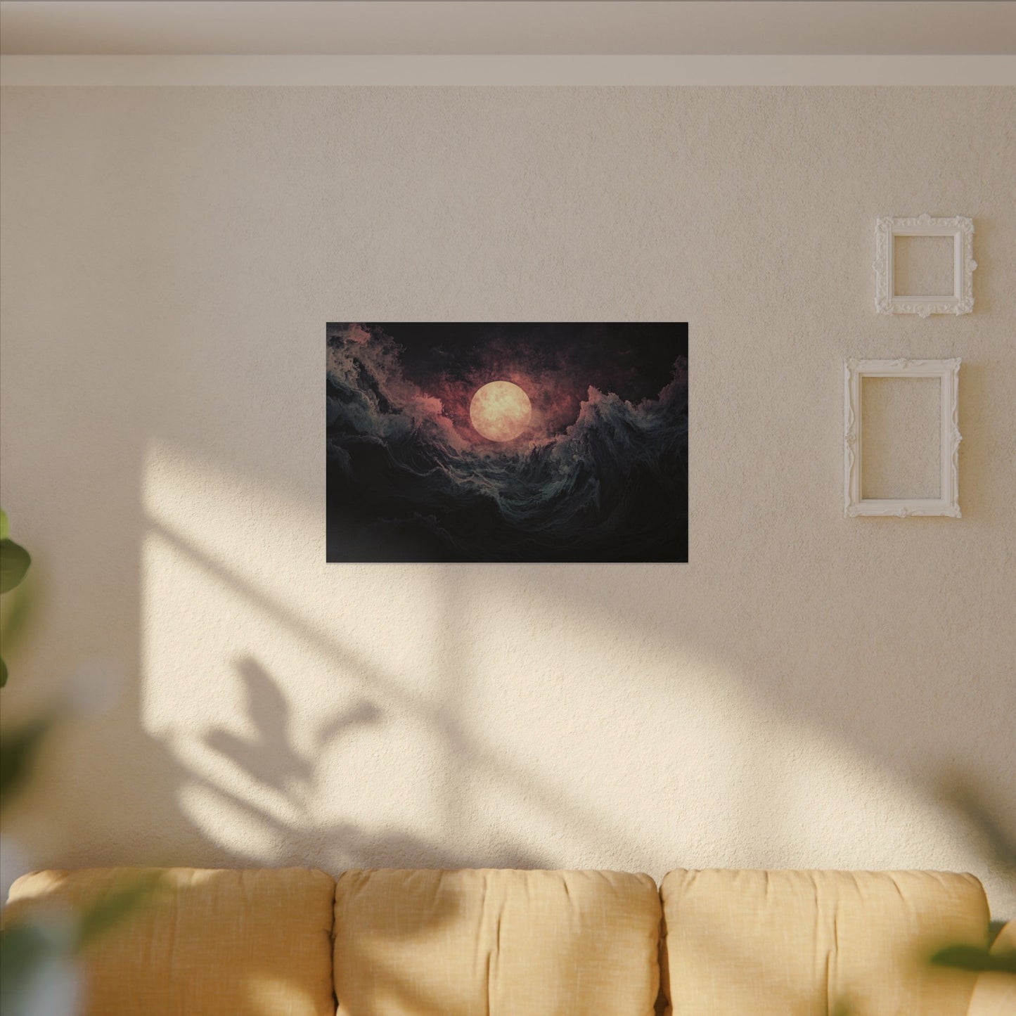 Moonrise Over the Black Sea — Canvas