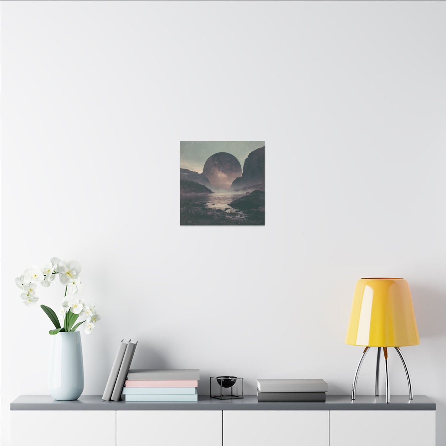 Missive (Moonrise) — Square Canvas