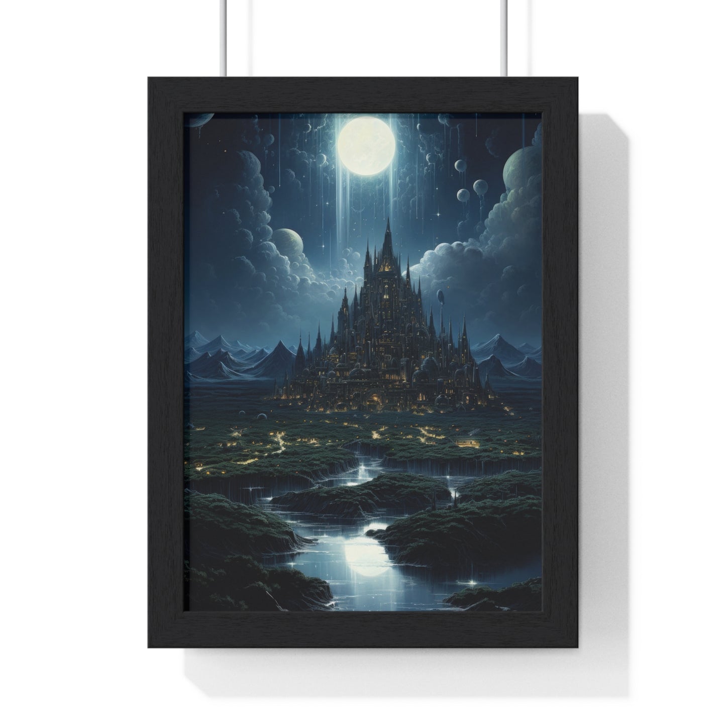 The Sleepless Citadel — Framed Print
