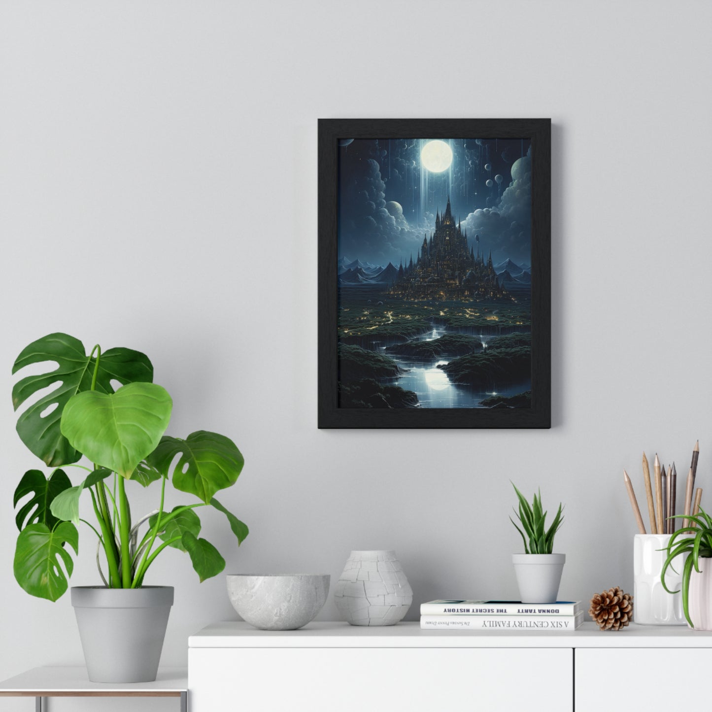 The Sleepless Citadel — Framed Print