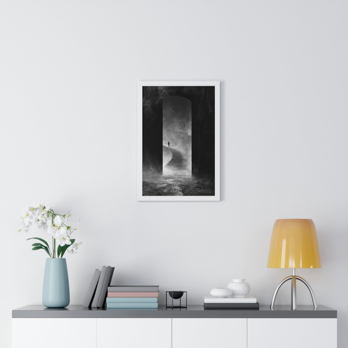 The Ascent — Framed Print