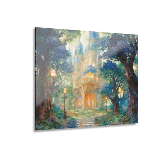 The Blue Cathedral Acrylic Print