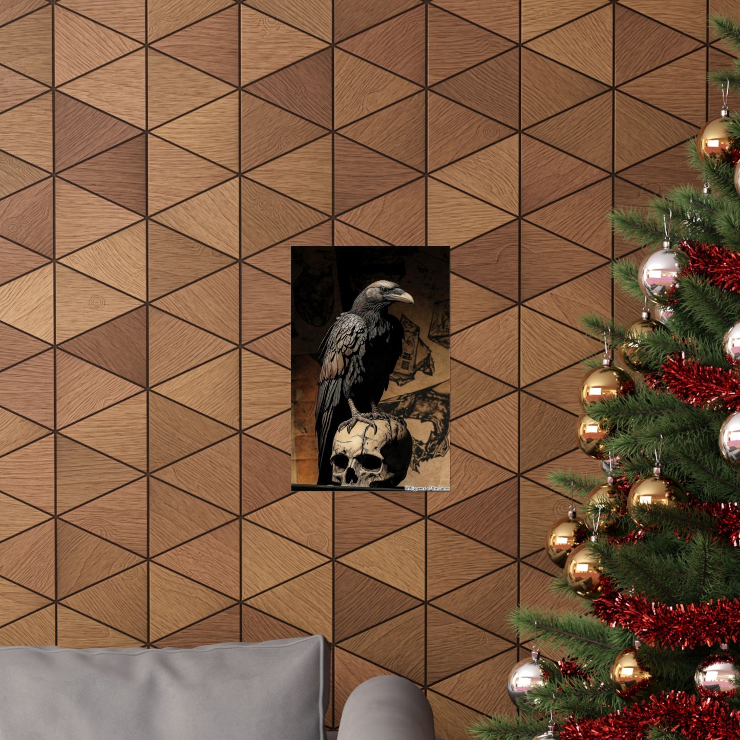 Memento — Raven and Skull Poster