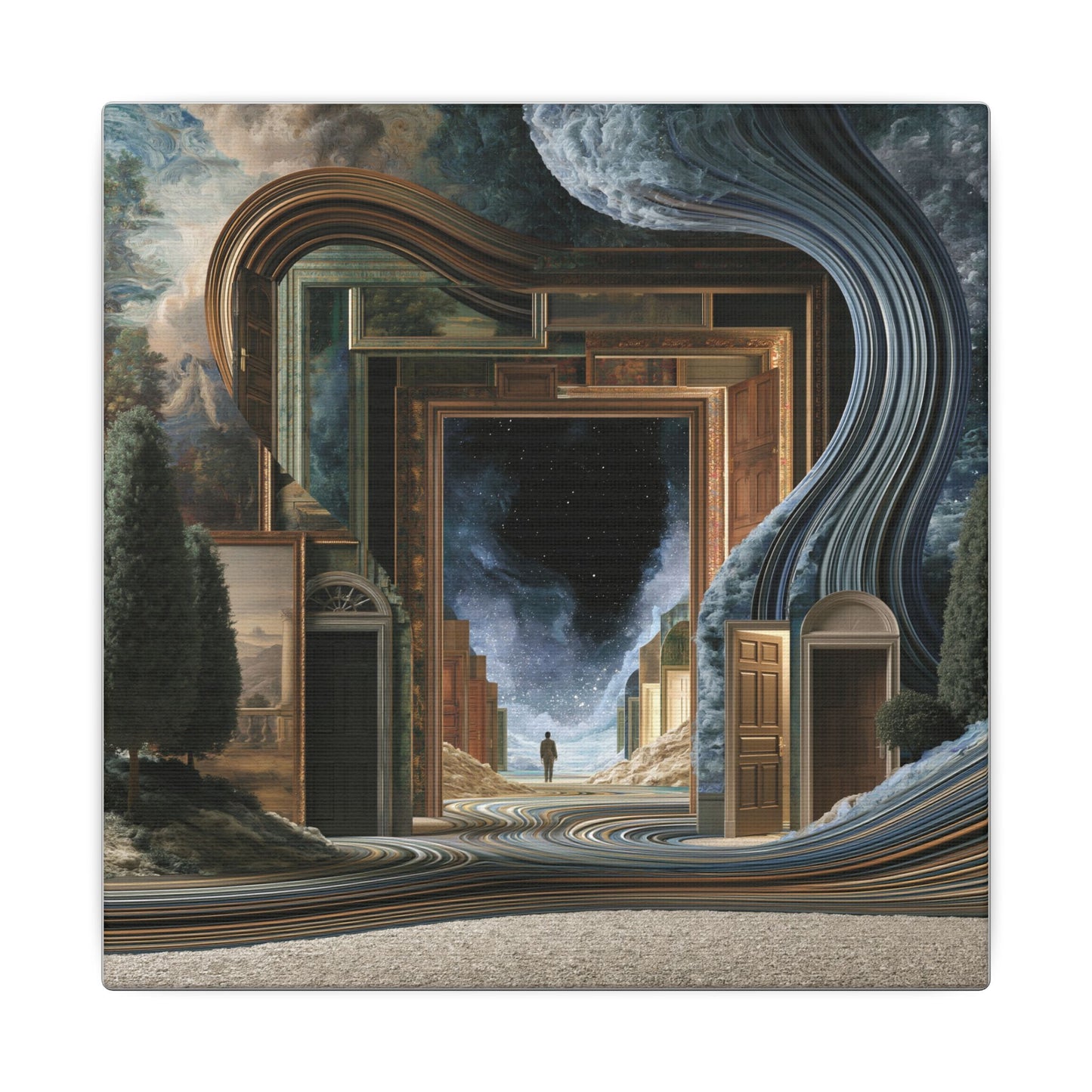 Doors of Perception — Square Canvas