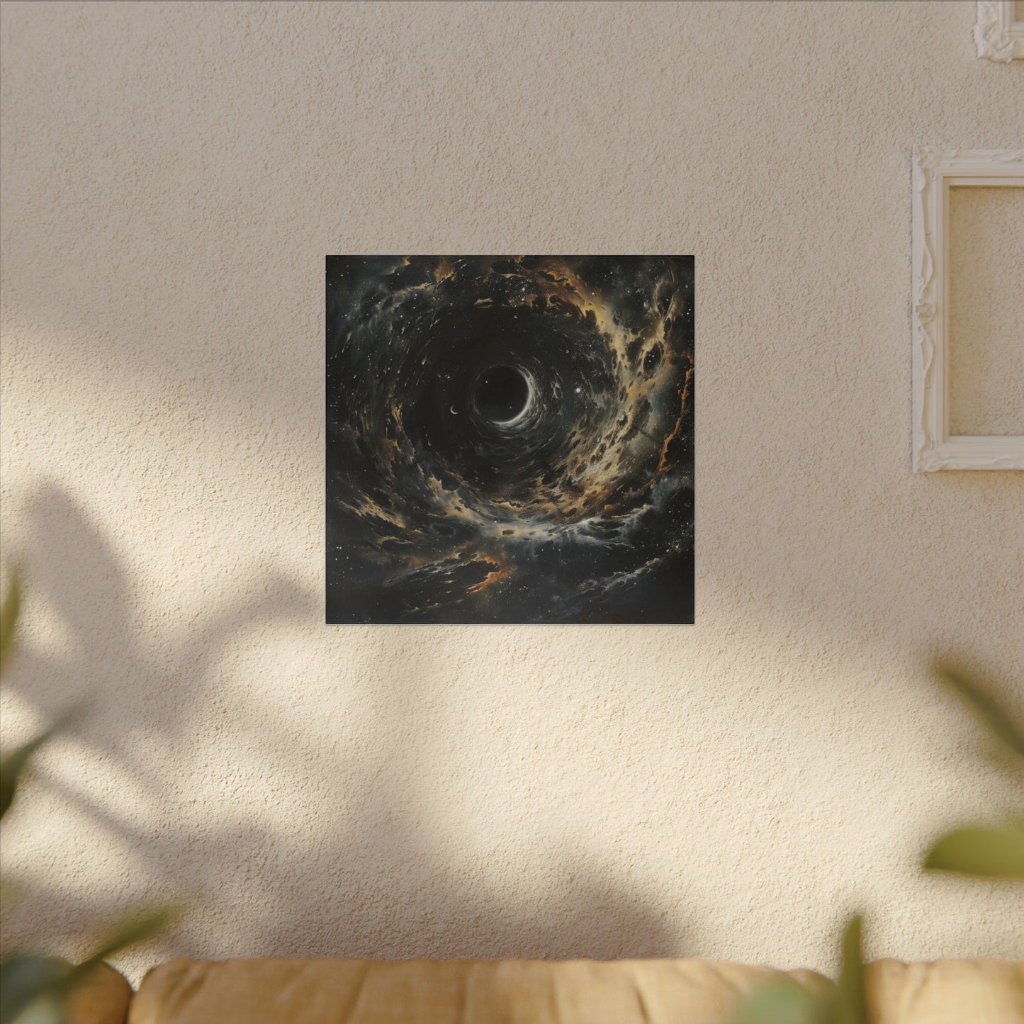 Event Horizon II — Square Canvas