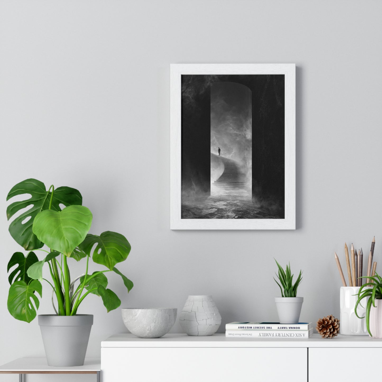 The Ascent — Framed Print