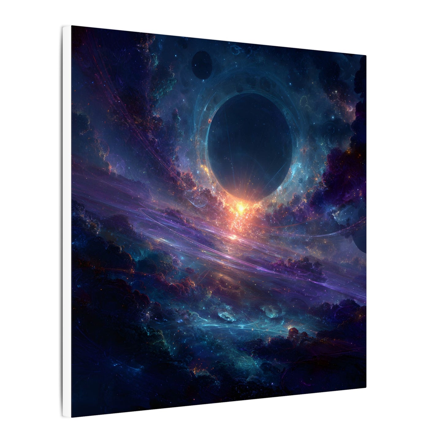 Twilight Folding — Square Canvas