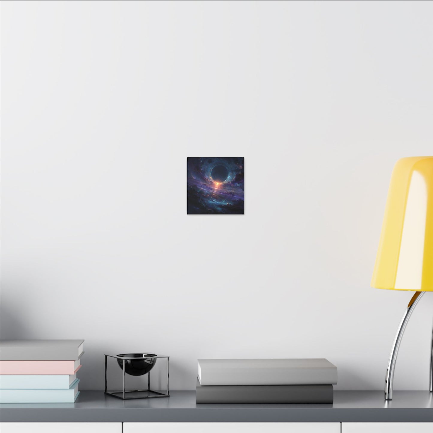 Twilight Folding — Square Canvas