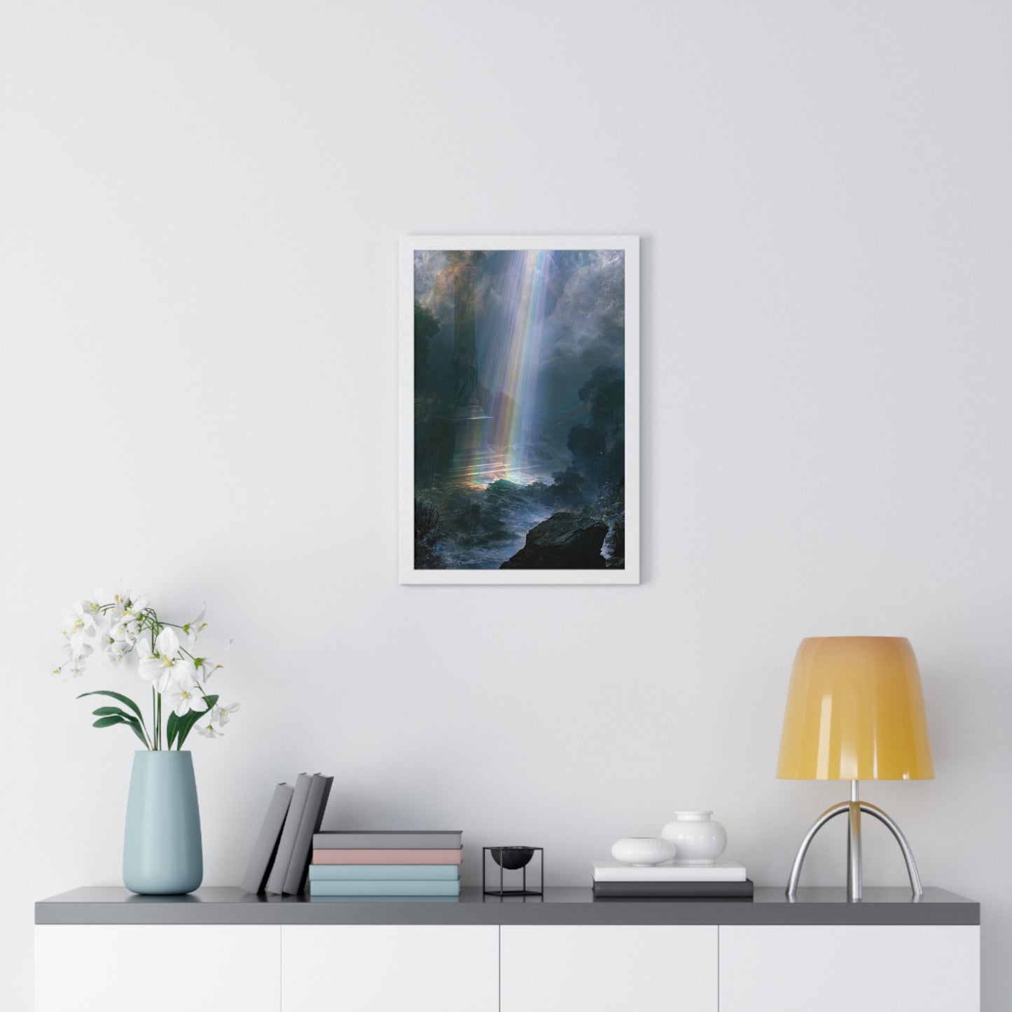 The Prism Vigil — Framed Print