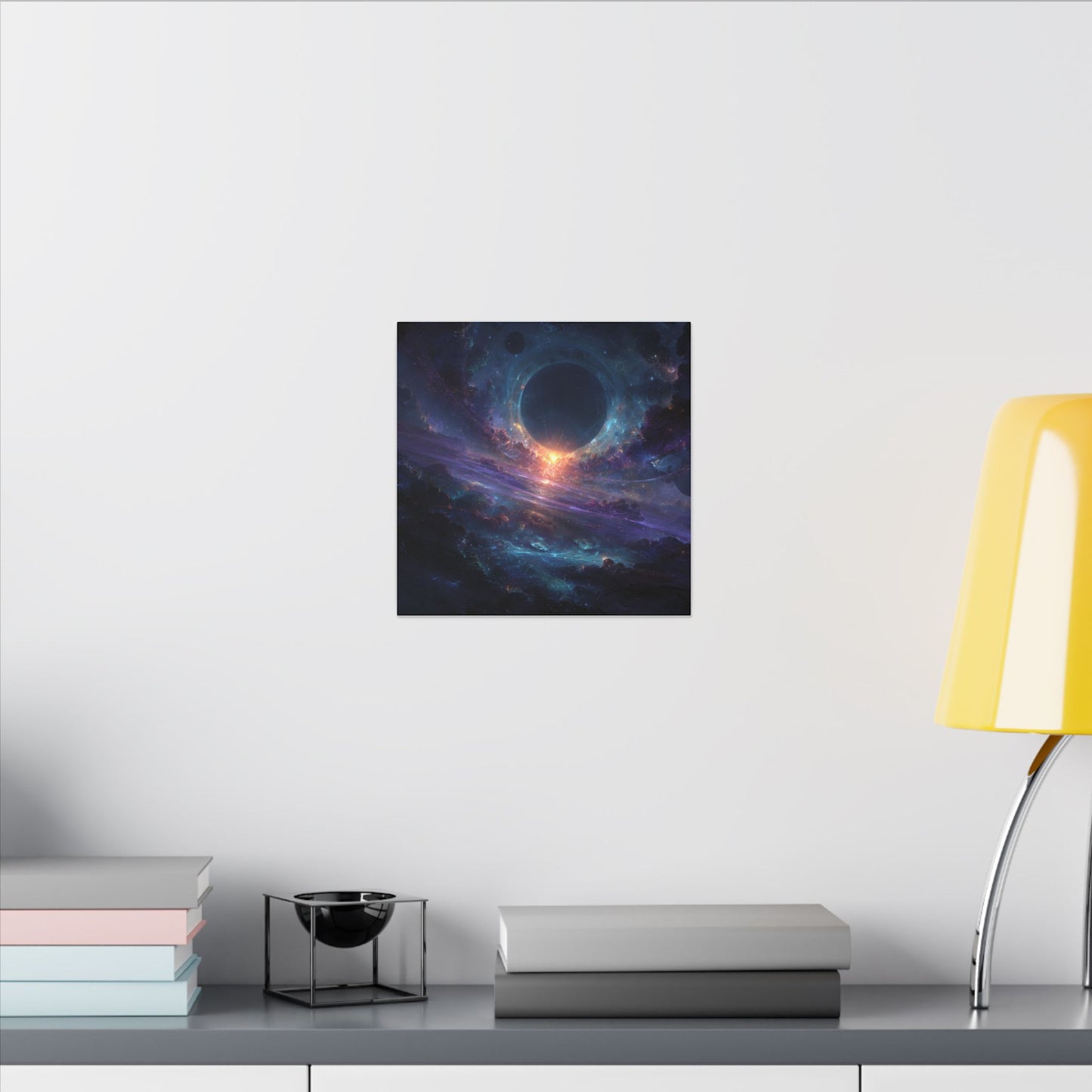 Twilight Folding — Square Canvas