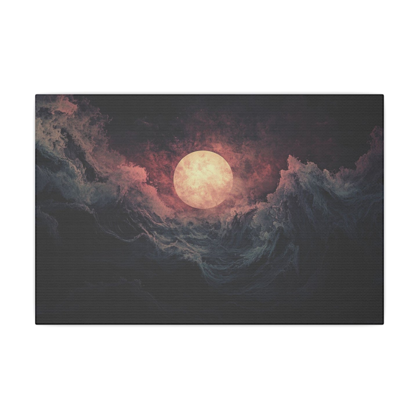 Moonrise Over the Black Sea — Canvas