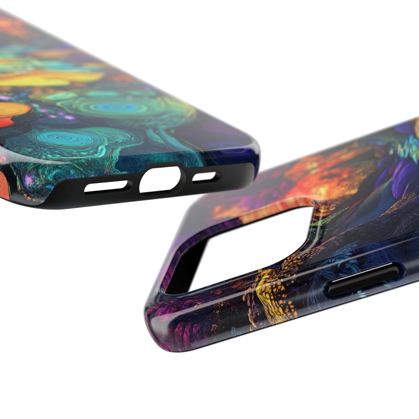 Dreamscape River — Psychedelic Canyon Phone Case