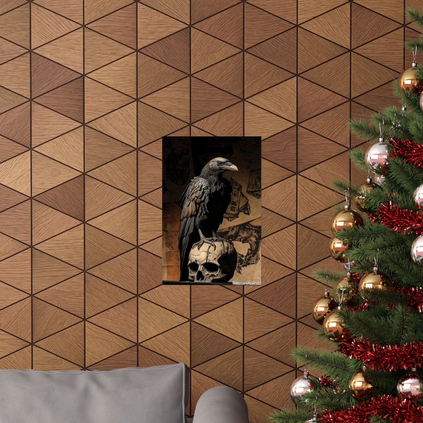Memento — Raven and Skull Poster
