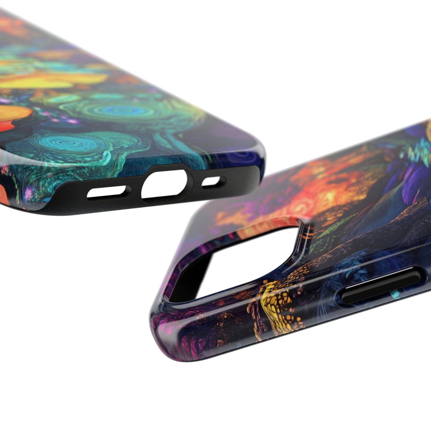 Dreamscape River — Psychedelic Canyon Phone Case