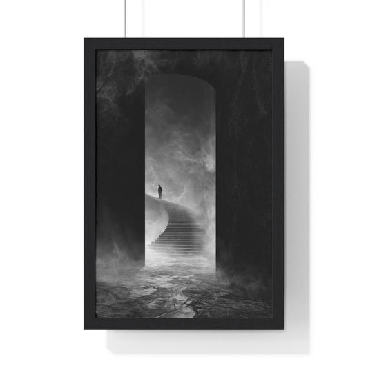The Ascent — Framed Print