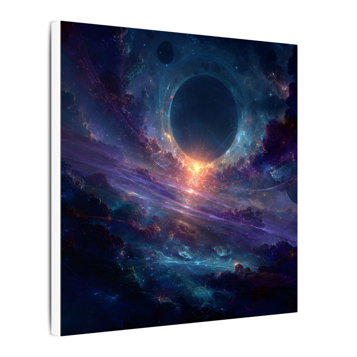 Twilight Folding — Square Canvas