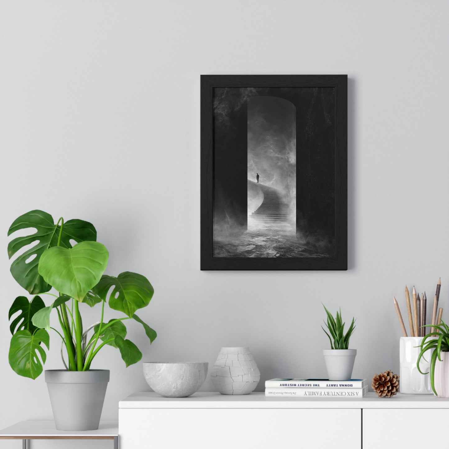 The Ascent — Framed Print