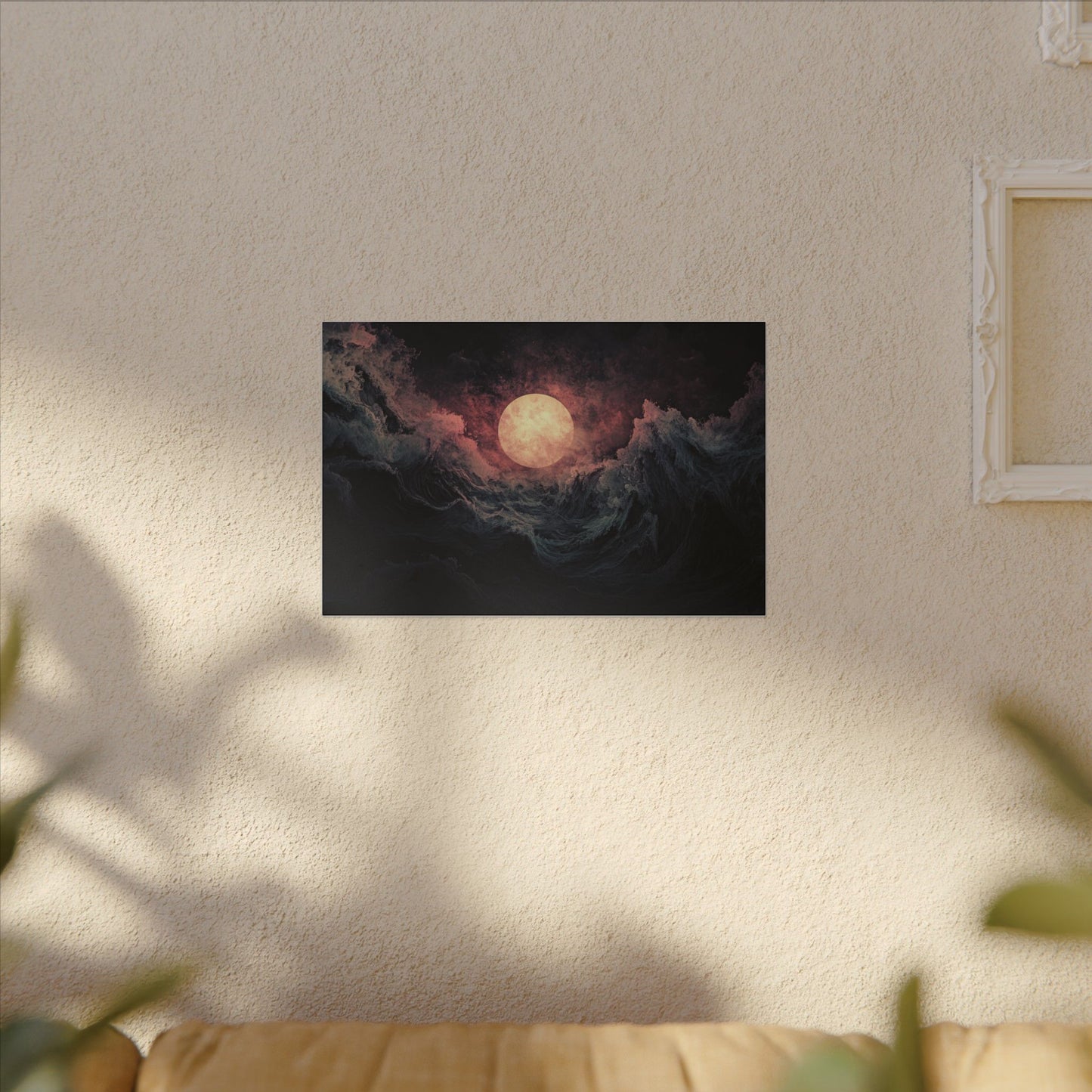 Moonrise Over the Black Sea — Canvas